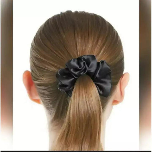 Beautiful Black Scrunchies Best Woman and Girls Hair Accessories