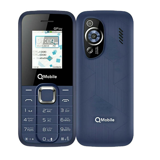 Qmobile Qplay - 1.8 inches Screen - PTA Approved - Official Brand warranty