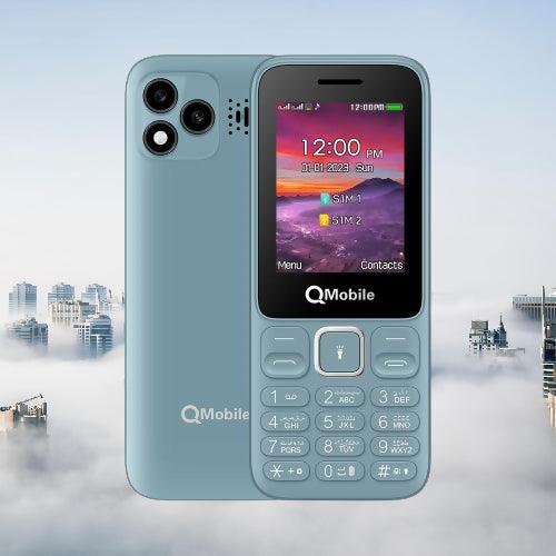 QMobile QStar - 2.4 inches Display - 3000mAh Battery - PTA Approved - official Brand warranty