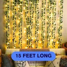 10 ft Long Artificial Bails Fairy Lights String - Switch Operated, Perfect for Home, Office, Wedding, and Function Decoration