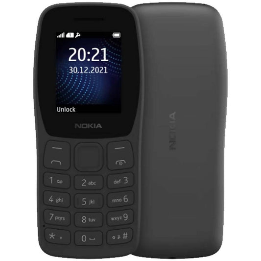 Nokia 105 Simba - Dual Sim - 1.77 Screen - Official Brand Warranty