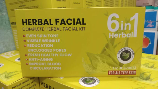 Kashee Pearl 6in1 Herbal Whitening Facial kit