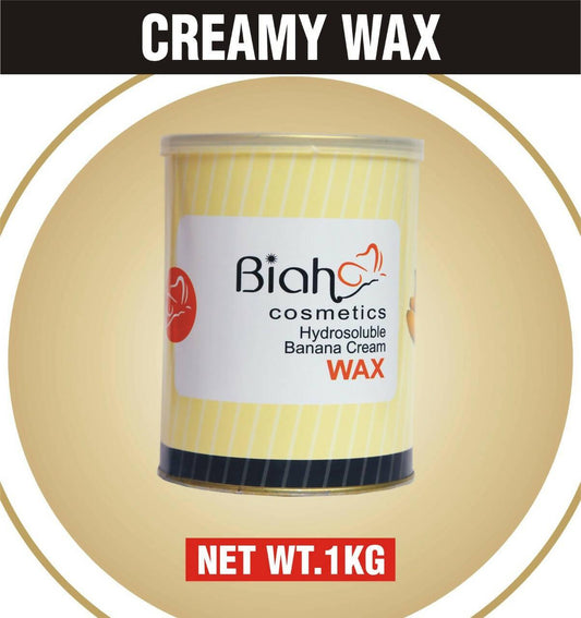 Biah Cosmetics - Hydrosaluable Banana Creamy Wax 1000gm