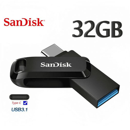 32GB OTG Dual USB 3.1, Type C Flash Drive - SDDDC3
