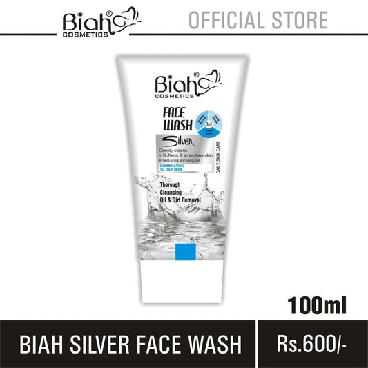Biah Cosmetics - Silver Face Wash 100ml