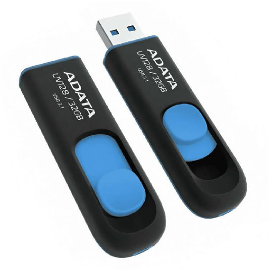 16GB / 32GB Adata 3.1 Speed USB Flash Drive - Blue and Black - UV128