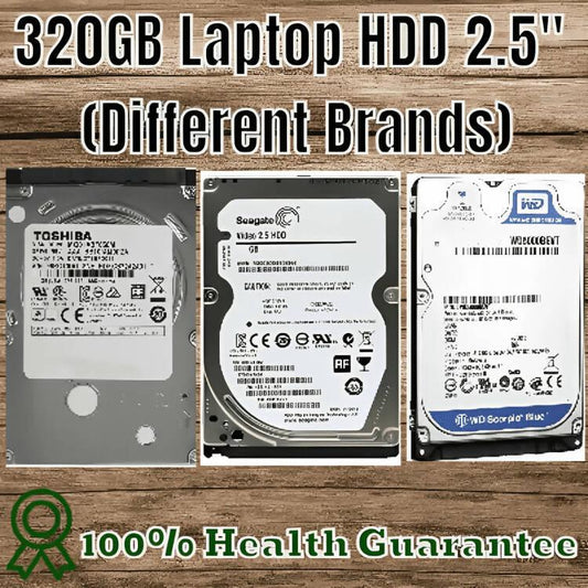 320GB Original Laptop Internal Hard Drive HDD 2.5" 100% Health - Lowest Price