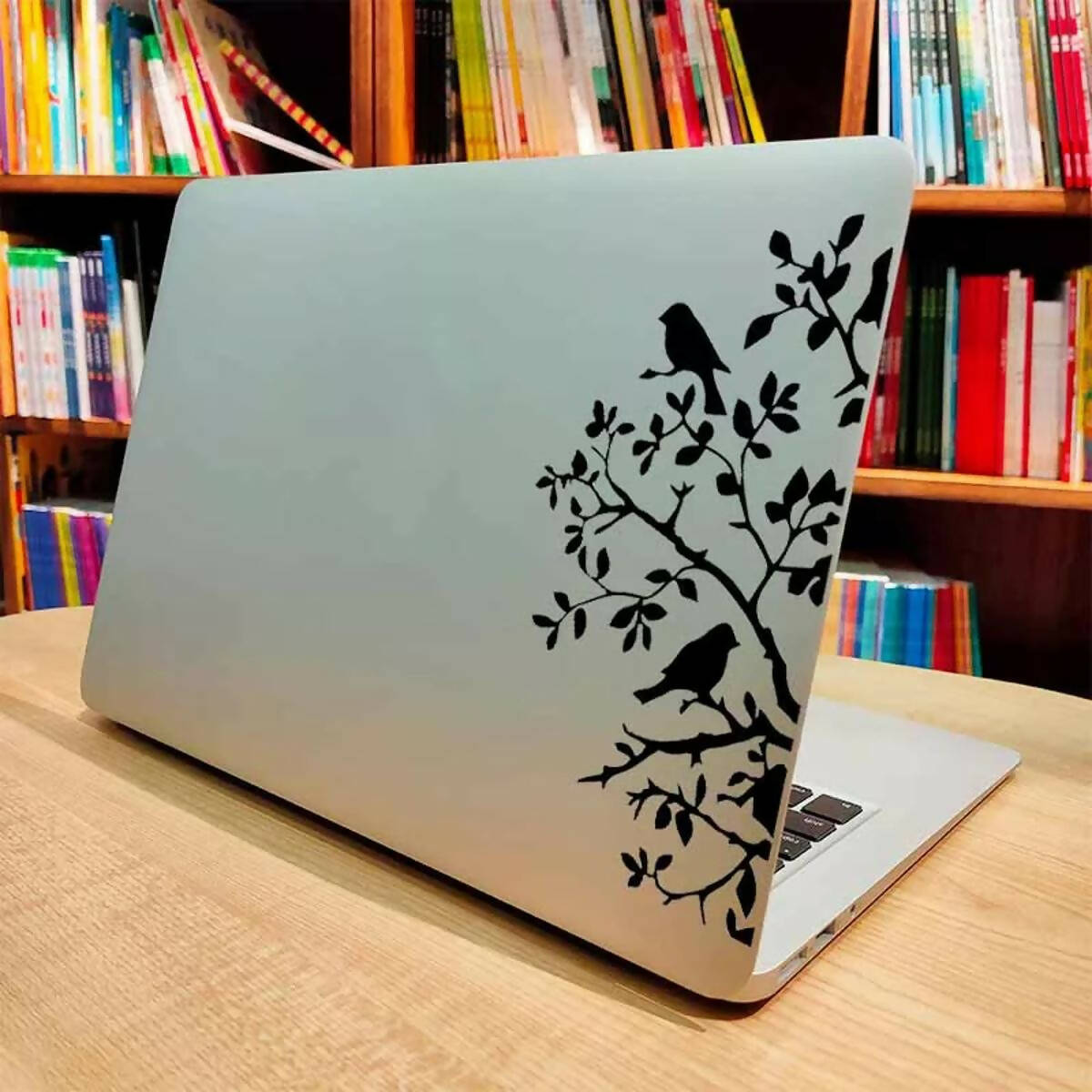 Branches and Birds Fashion Vinyl Decal Laptop Sticker, Laptop