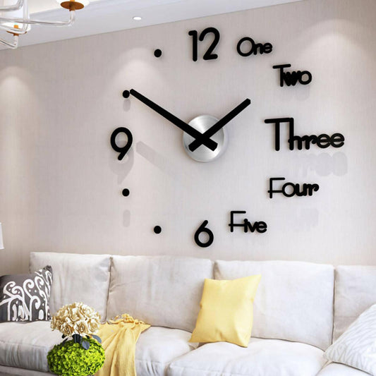 Home Decor 3d Dot Wall Clock