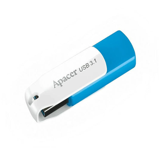 32GB USB 3.1 Gen 1 Flash Drive - White & Blue - AH357