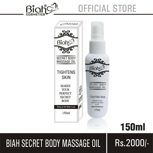 Biah Cosmetics - Secret Body Massage Oil 200ml