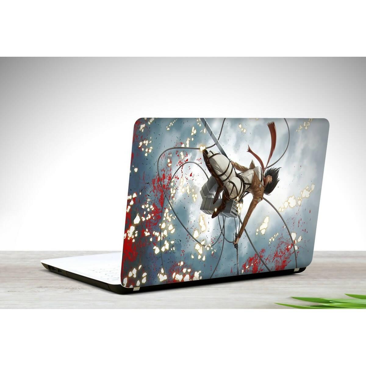 Mikasa Ackerman Flying Attack on Titan Anime Laptop Skin – ValueBox