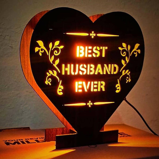 Best Husband Ever Table Lamp