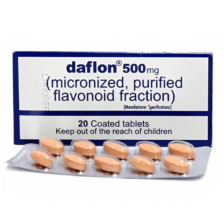 Daflon 1000 Mg Tablet 18 - Uses, Side Effects, Dosage, Price