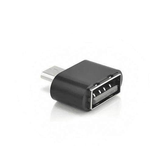 OTG Connector Micro USB Android OTG Adapter - Black