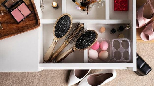 Make-up Organizers | how to organize your make-up products: