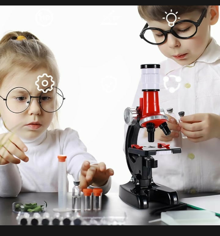 Microscope Kit Lab Science Educational Toy