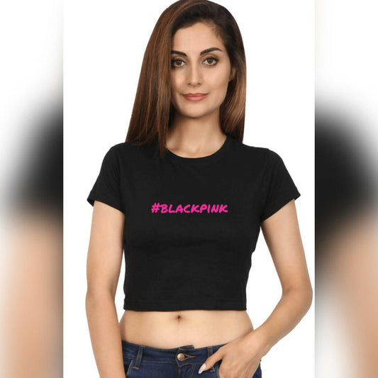 Khanani's Blackpink fans girls crop top tshirts - ValueBox