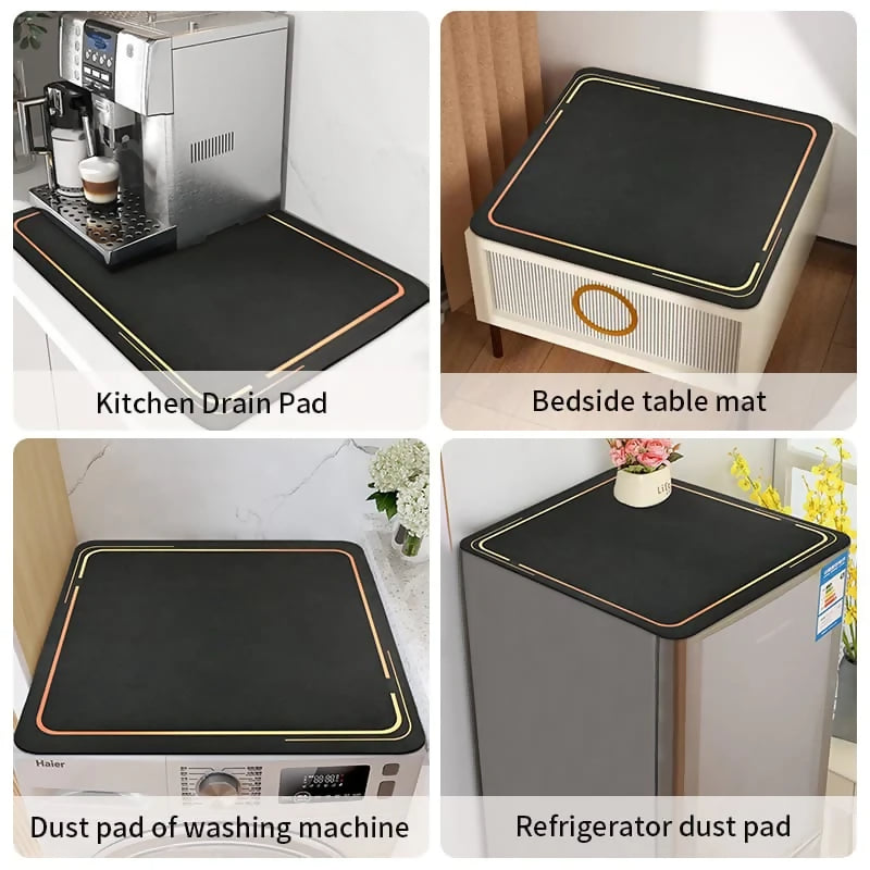 Anti-Slip-Dish-Drying-Mat-5758Black-with-Golden-Border-Apricot-3312