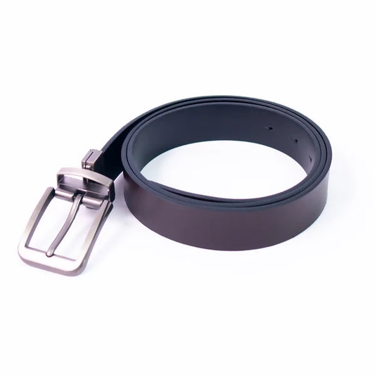 Black & Brown Reversible Slim Strap Belt