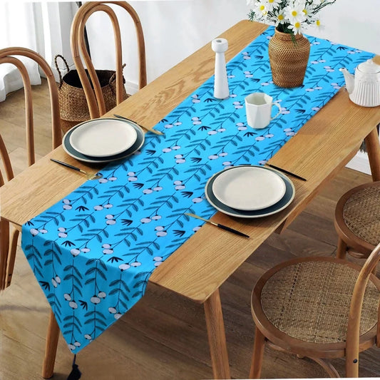 6-Seater-Dining-Table-Runner-Set-4617-TRS09-turquoise-Apricot-1576