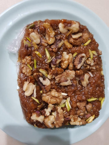 Hafiz abdul qadoos ka double akhroti sohan halwa half Kg - ValueBox