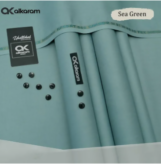 Premium Class Sea Green Wash & Wear Shalwar Kameez | Kurta Shalwar Unstitched | New Trending | New Collection | New Catalog | Summer Collection | Discounted Collectione - ValueBox