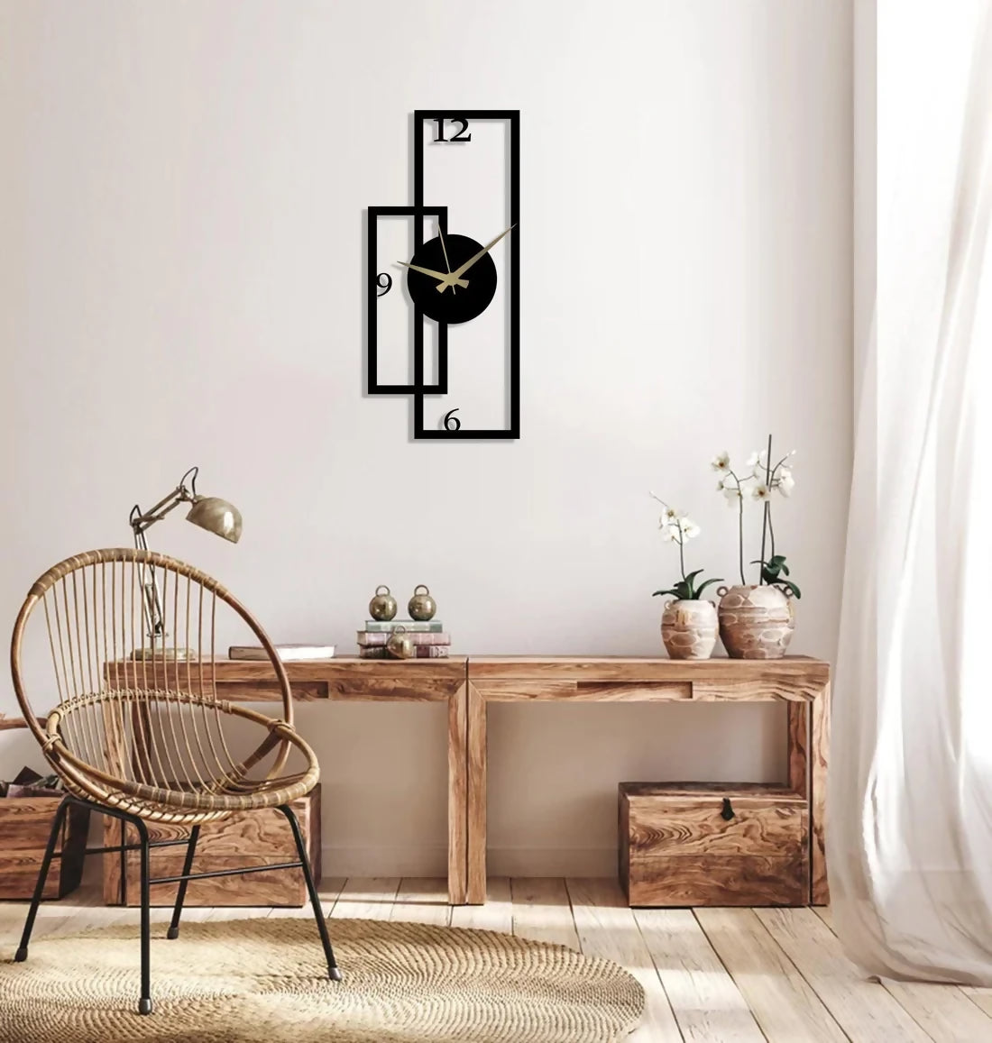 Double_Frame_Wall_Clock