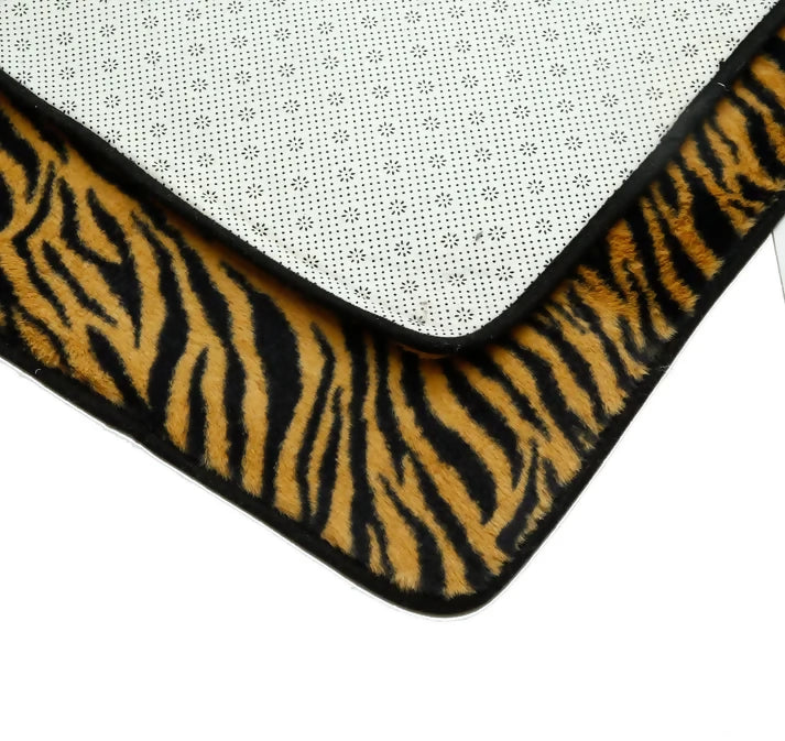 3-PCs-Anti-Skid-Commode-Mat-Set-Brown-Zebra-Print-Apricot-9510