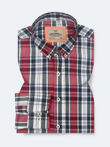 Multi Wide Check Shirt