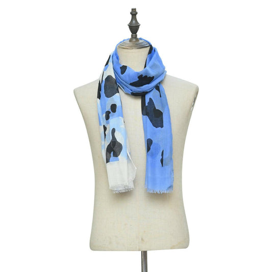 Lawn Blue bell Scarf - ValueBox