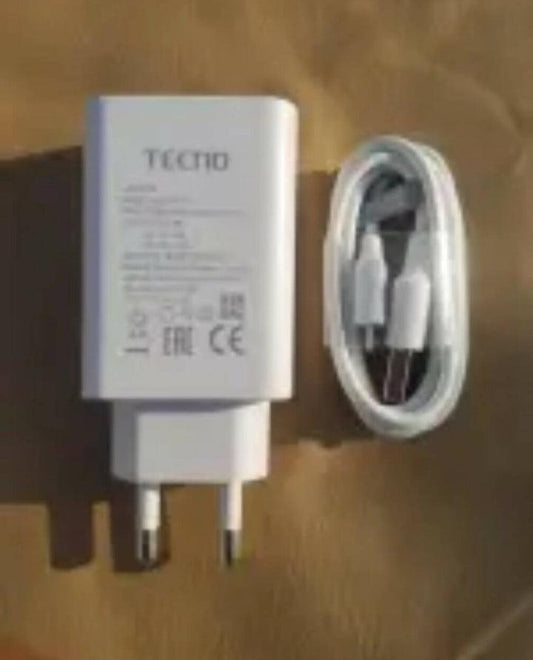 Tecno Original Fast Charger with Data Cable 3.0