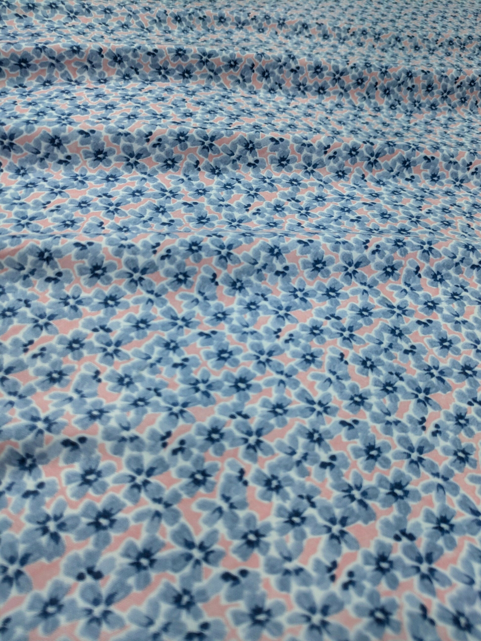 Azure Dots Double Bedsheet - Db193