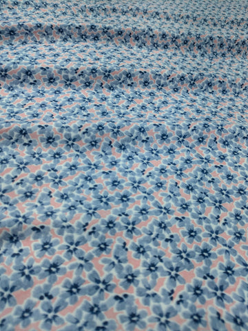 Azure Dots Double Bedsheet - Db193