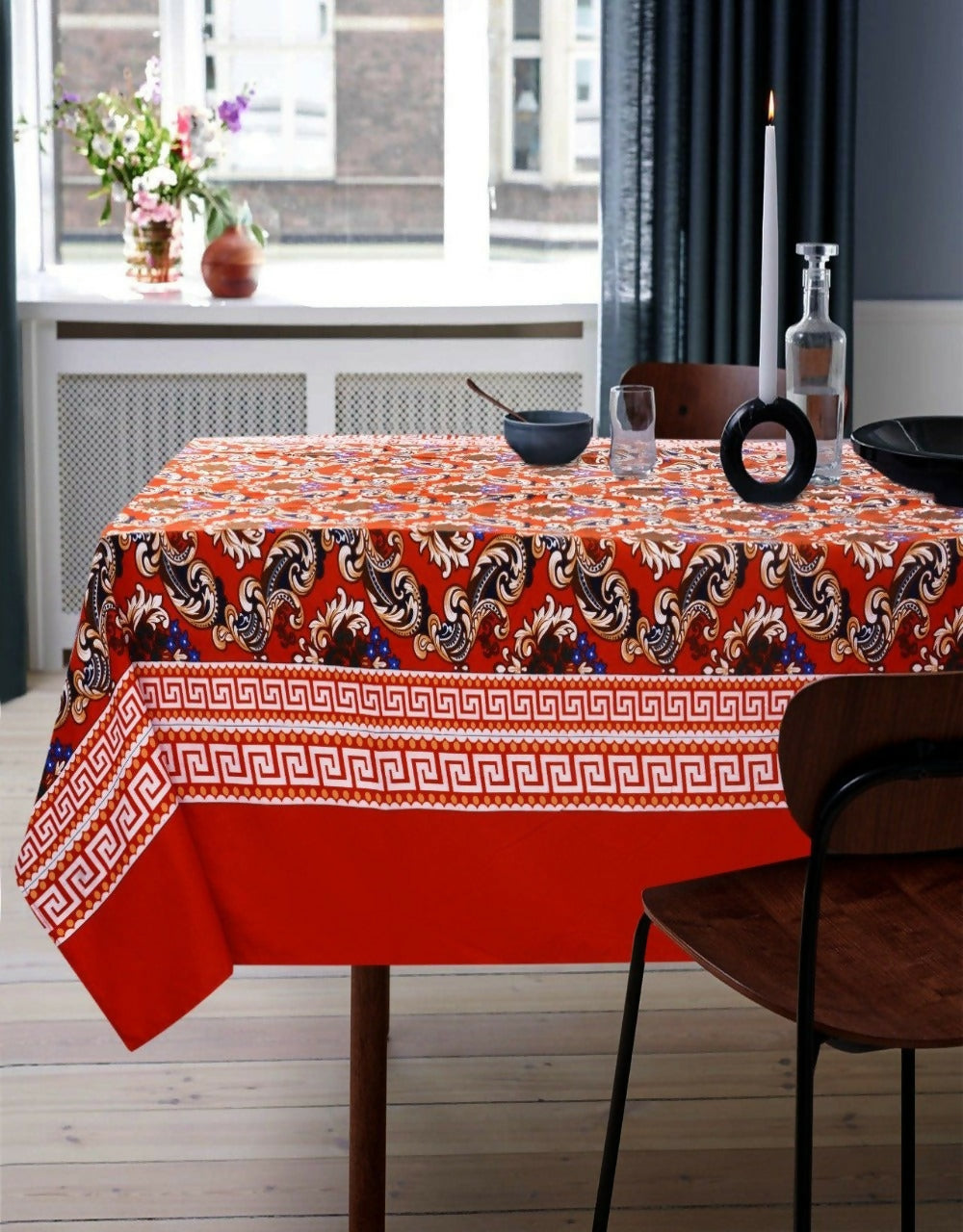 6-8-Seater-Digital-Printed-Table-Cover-4595-TB37-Apricot-8962