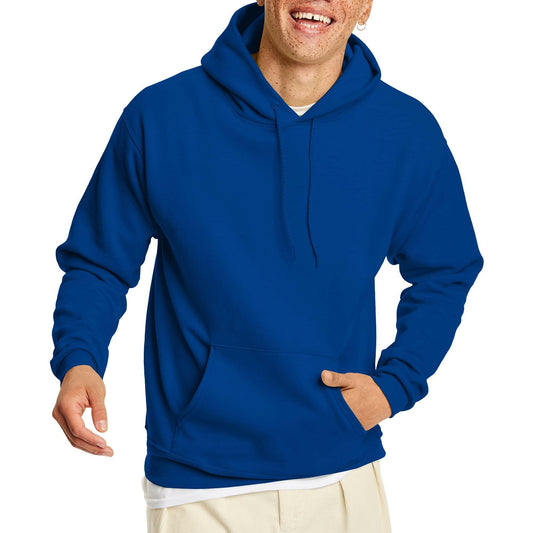 Khanani's Plain Pullover Hoodies for Men and Women - Fleece Basic Hooded Hoodie for Winter
