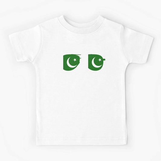 Khanani's Independence Day white tshirt for kids - ValueBox