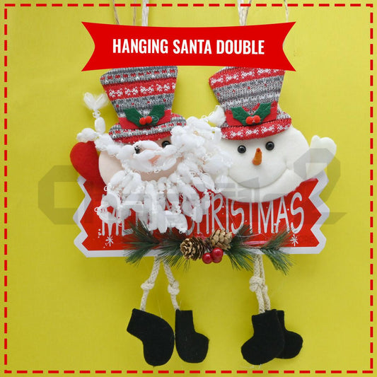 Hanging Santa Double