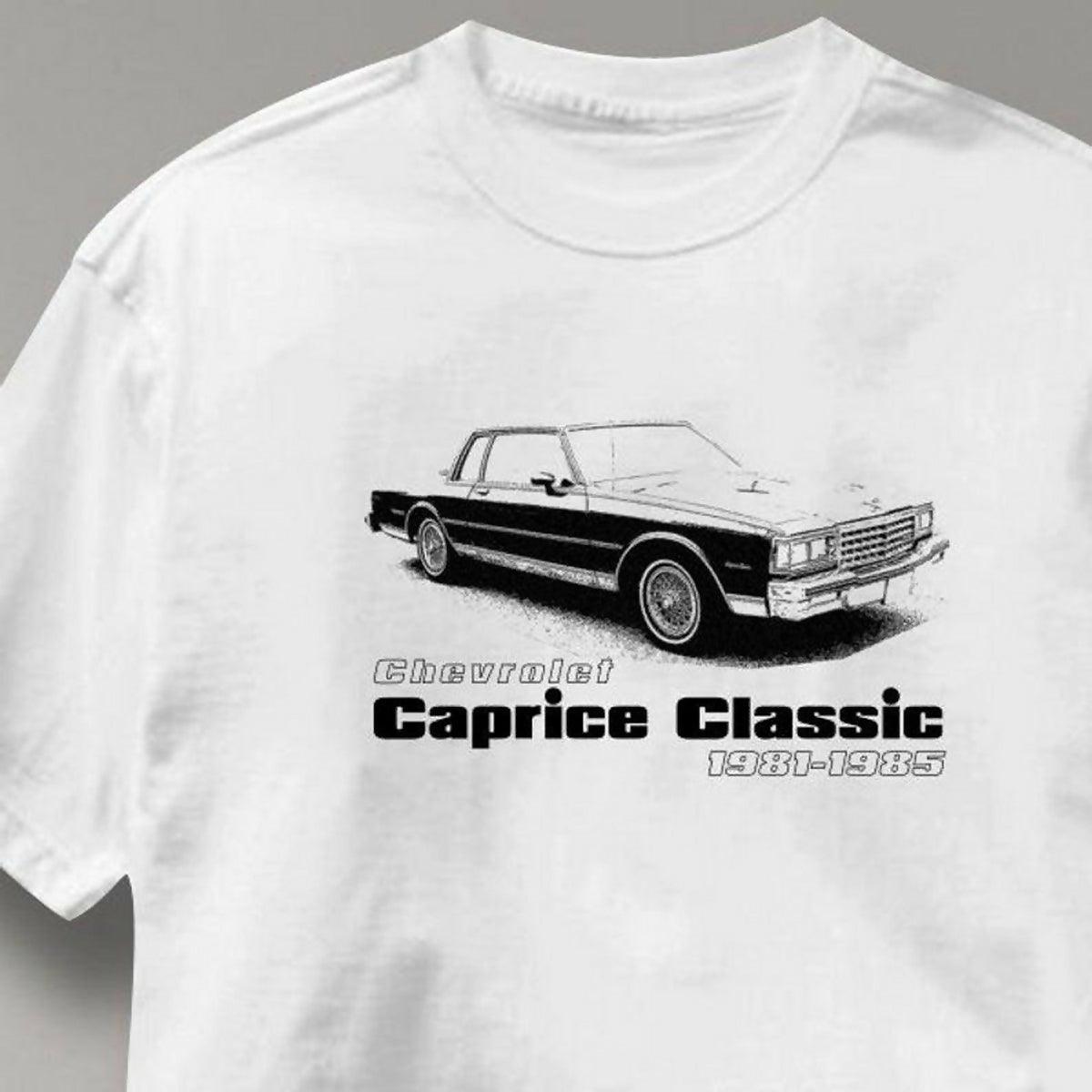 Khanani's Chevy Caprice Classic 1981-1985 Chevrolet Car Auto T Shirt Tee - ValueBox