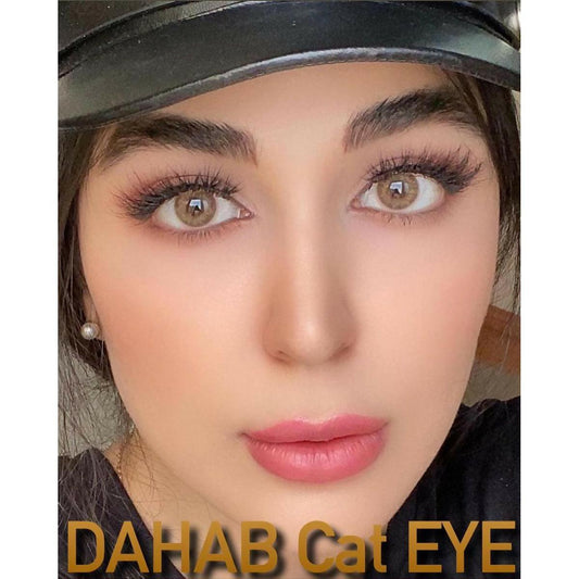 Dahab Cat Eye lenses with free solution kit - ValueBox