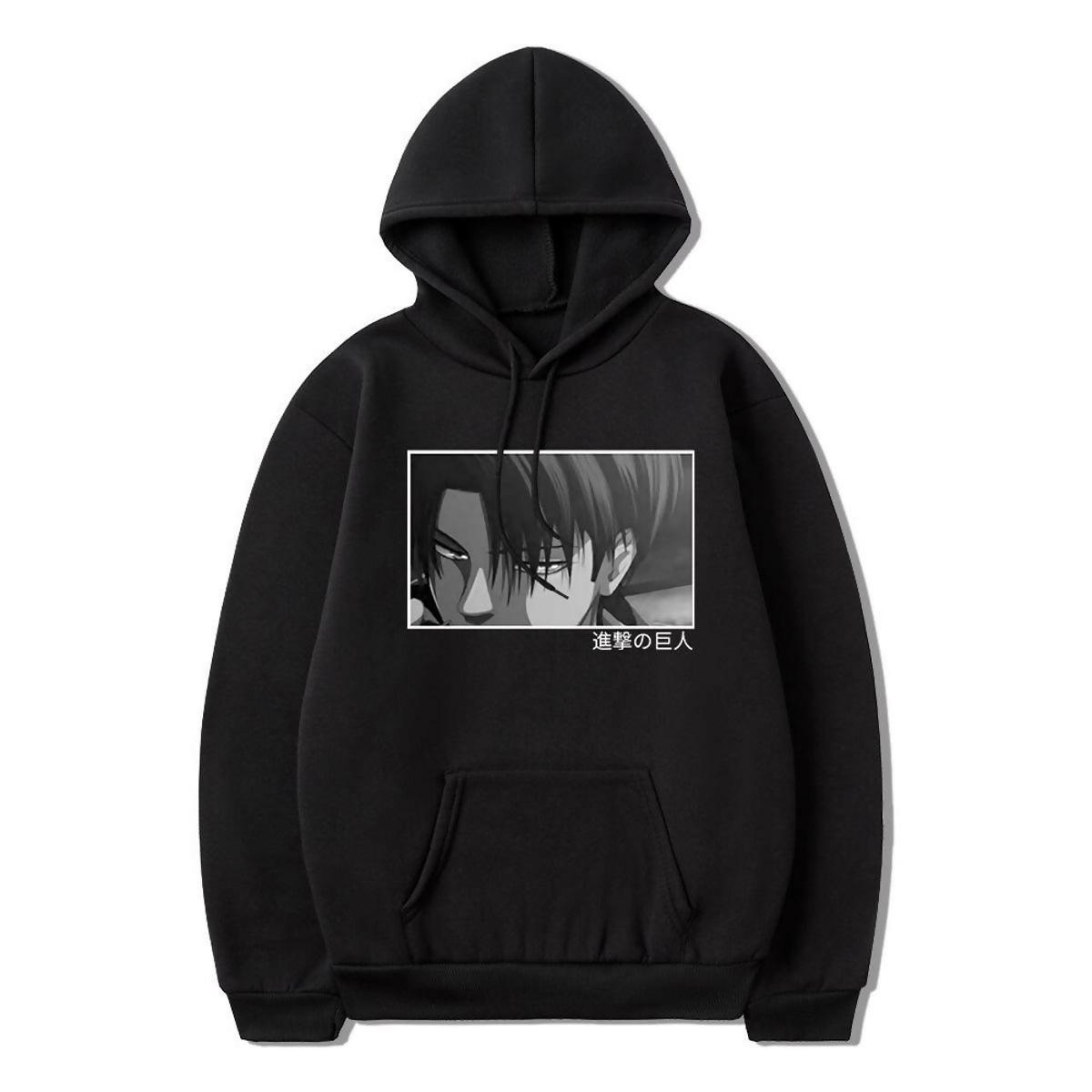 KHANANIS Anime Attack on Titan Pullover Hooded Sweatshirt for men and women - ValueBox