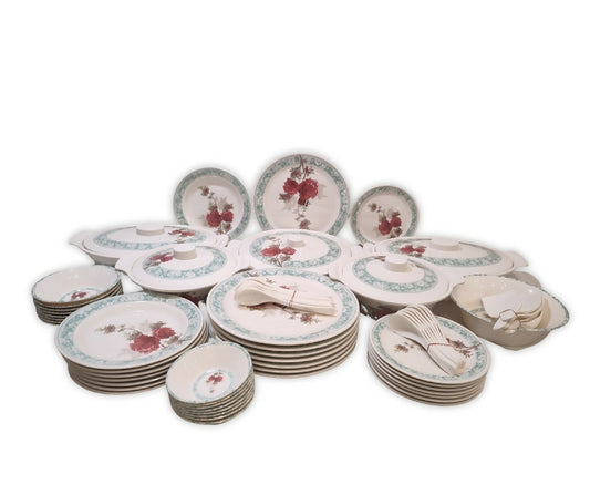 Melamine dinner set - 72 Service Dinner Set 8/8 persons serving Strong quality with good Looking I,6 - ValueBox