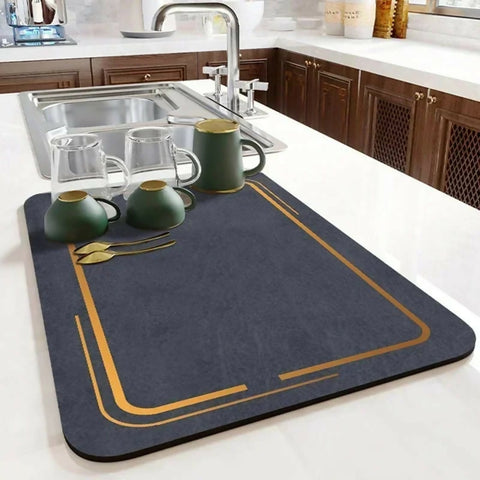 Anti-Slip-Dish-Drying-Mat-Golden-Border-5398-Apricot-825