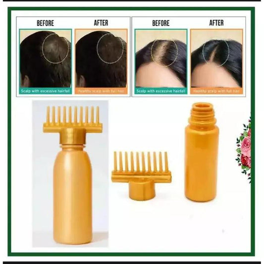 Oil Comb and Hair Dye Applicator Brush Are Designed to Make It Easy to St