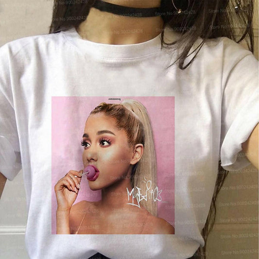 Khanani's Ariana grande fan printed t shirt for women - ValueBox