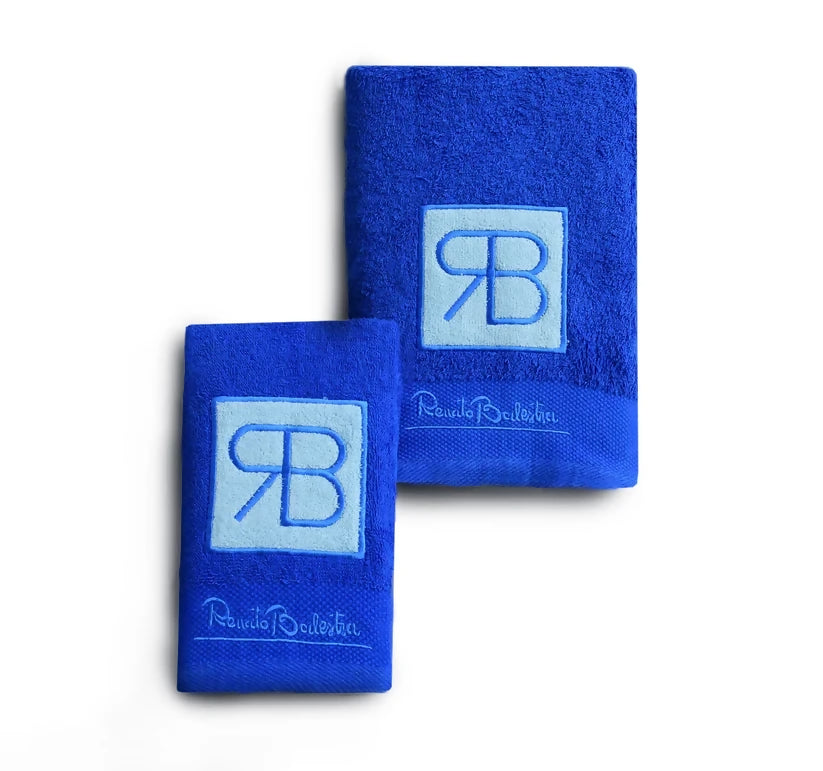 2-PCs-RB-Embroidered-Kitchen-Towels-Royal-Blue-Apricot-353