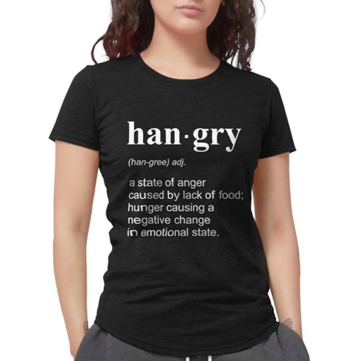 Khanani's Hangry Women's cotton T-Shirt - ValueBox