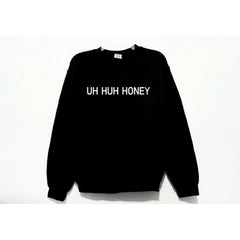 KHANANIS Honey Unisex Sweatshirt Long Sleeve shirts for women - ValueBox