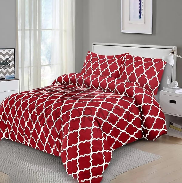 Cardinal Lattice 3 Pcs Bed Spread - BSP31