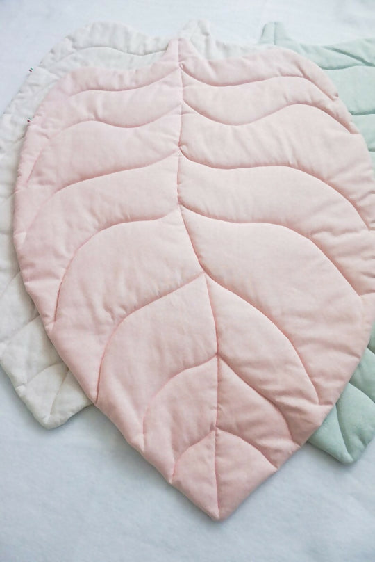 Baby Leaf Playing\ Activity Mat With Cushion
